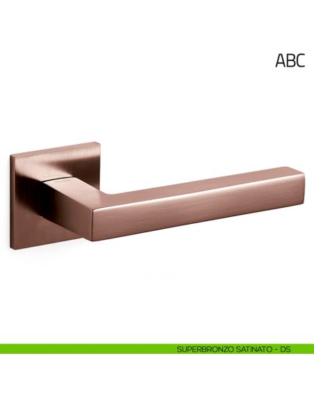 Maniglia per porta ABC Olivari superbronzo satinato