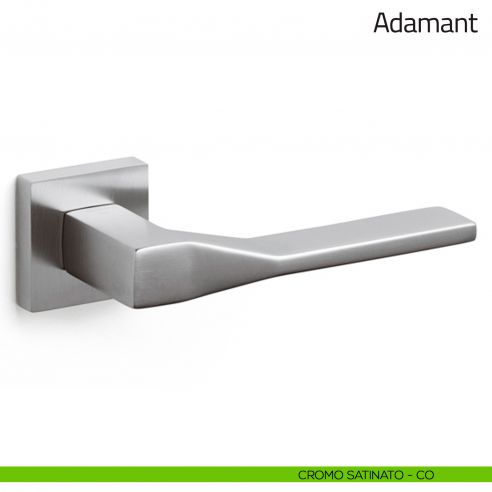Maniglia per porta Adamant Olivari cromo satinato