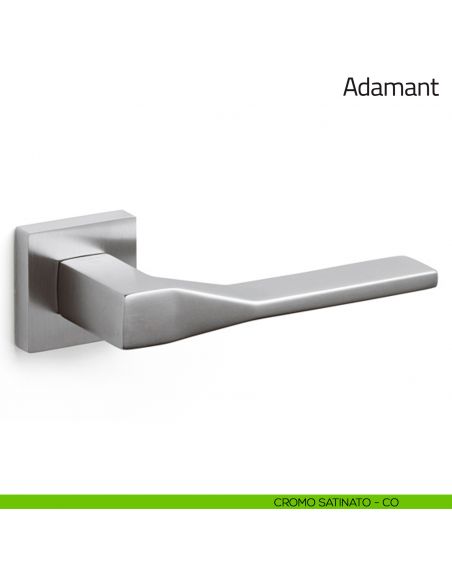 Maniglia per porta Adamant Olivari cromo satinato