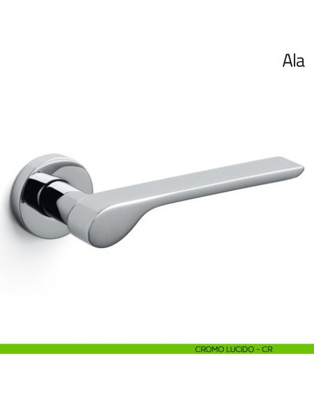 Maniglia per porta Ala Olivari cromo lucido