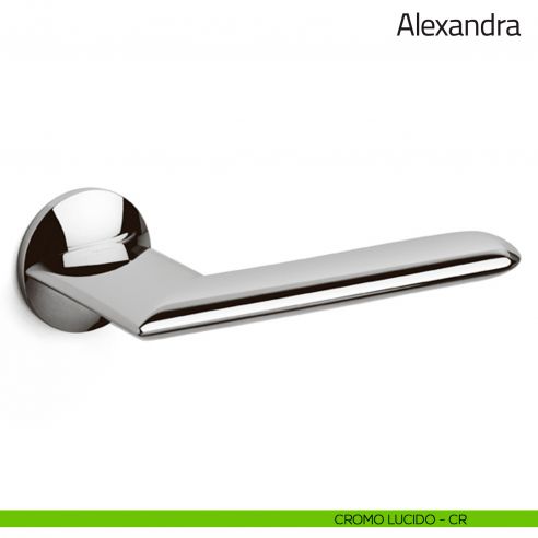 Maniglia per porta Alexandra Olivari cromo lucido