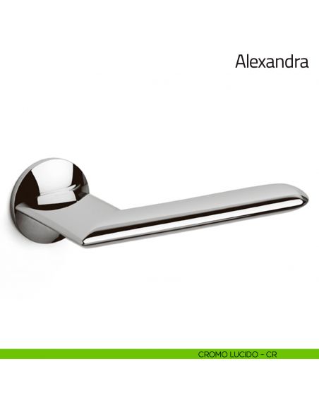 Maniglia per porta Alexandra Olivari cromo lucido