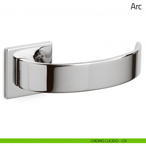 Maniglia per porta Arc Olivari bassa cromo lucido
