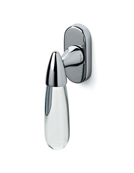 Maniglia in vetro per finestra martellina DK Aurora Olivari