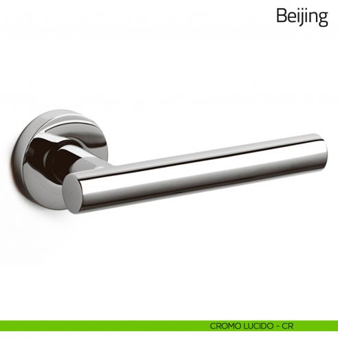 Maniglia per porta Beijing Olivari cromo lucido