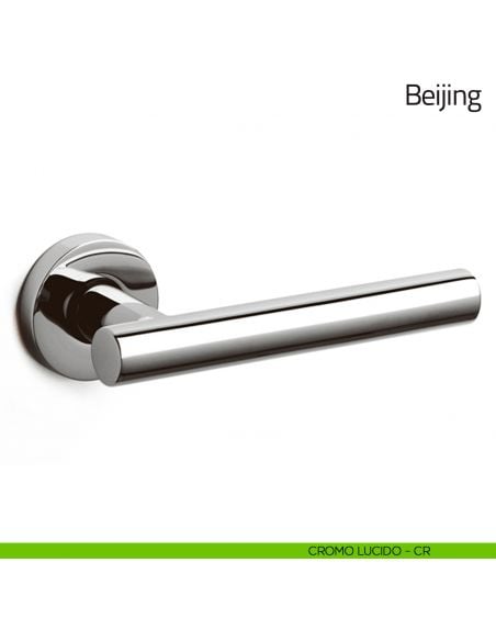 Maniglia per porta Beijing Olivari cromo lucido