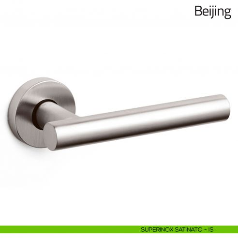 Maniglia per porta Beijing Olivari superinox satinato