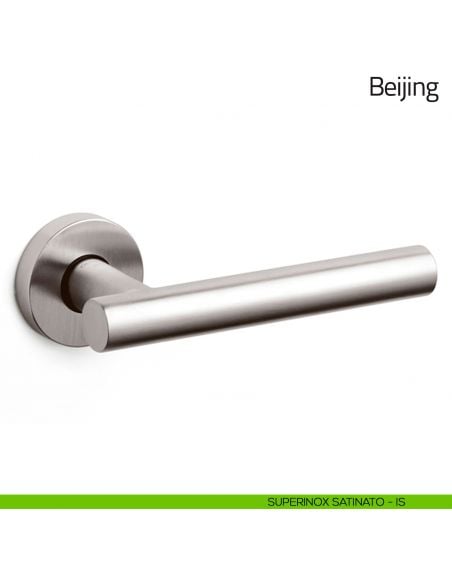 Maniglia per porta Beijing Olivari superinox satinato