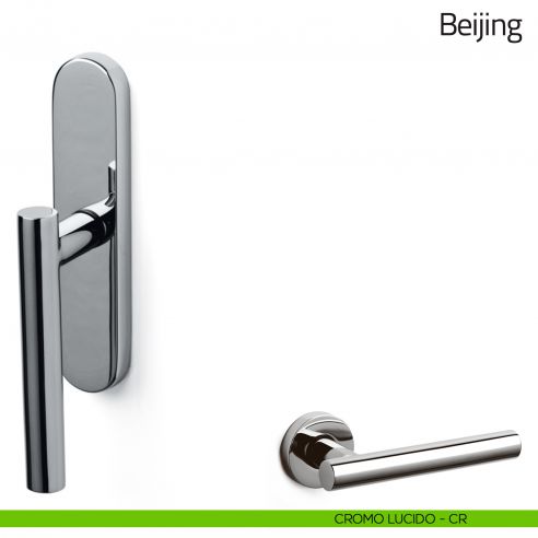 Maniglia per finestra cremonese Beijing Olivari cromo lucido