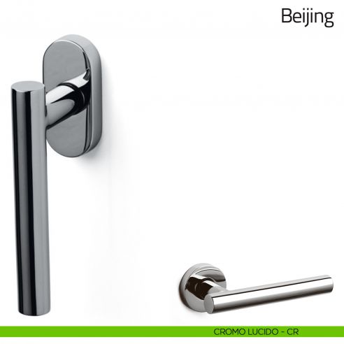 Maniglia per finestra martellina DK Beijing Olivari cromo lucido