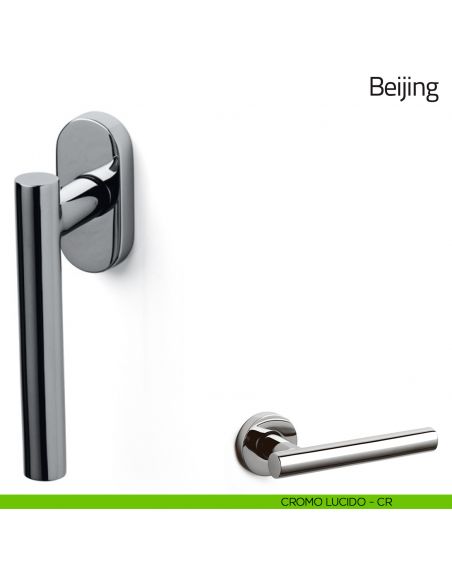 Maniglia per finestra martellina DK Beijing Olivari cromo lucido