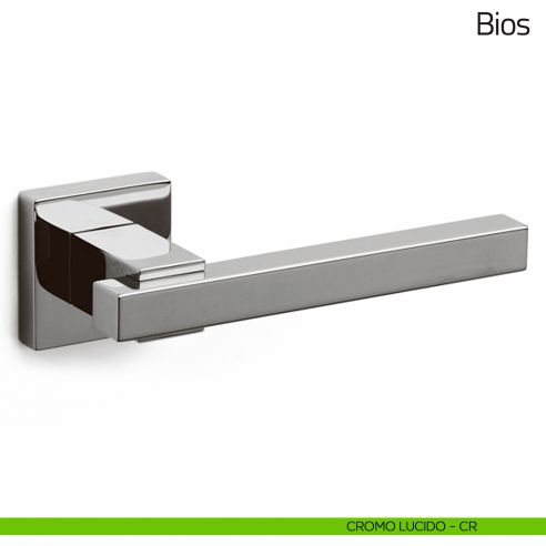 Maniglia per porta Bios Olivari cromo lucido