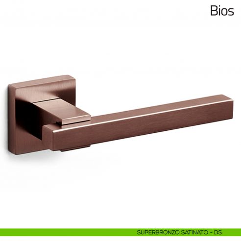 Maniglia per porta Bios Olivari superbronzo satinato