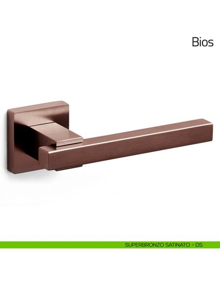 Maniglia per porta Bios Olivari superbronzo satinato