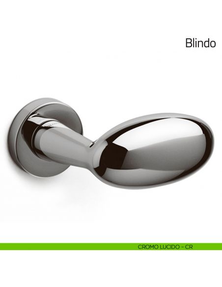 Maniglia per porta Blindo Olivari cromo lucido
