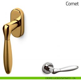 Maniglia per finestra martellina DK Comet Olivari 2