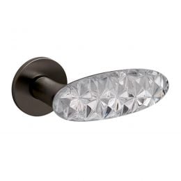 Maniglia per porta Crystal Diamond Olivari in vetro