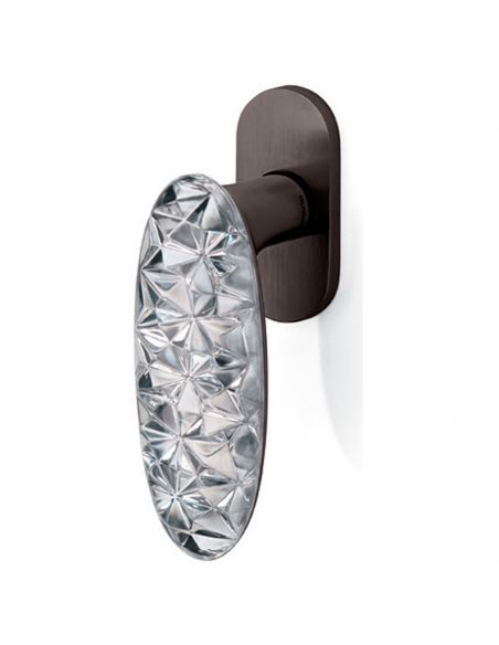 Maniglia per finestra martellina DK Crystal Diamond Olivari