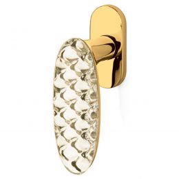 Maniglia per finestra martellina DK Crystal Royal Olivari