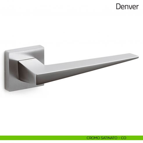 Maniglia per porta Denver Olivari cromo satinato