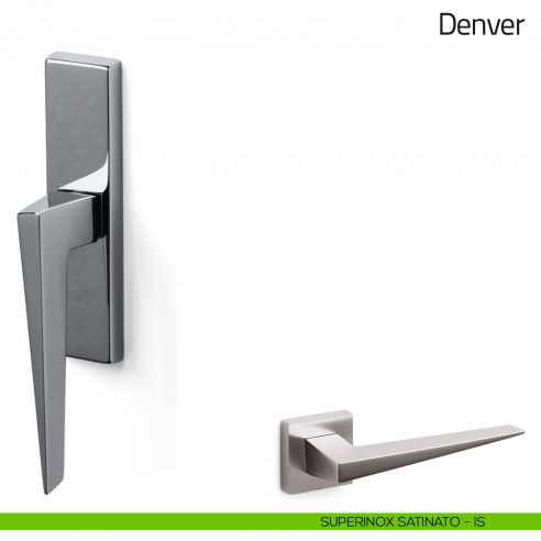 Maniglia per finestra cremonese Denver Olivari superinox satinato