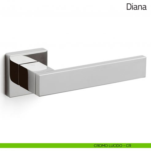 Maniglia per porta Diana Olivari cromo lucido