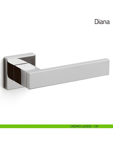 Maniglia per porta Diana Olivari cromo lucido