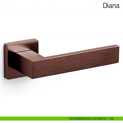 Maniglia per porta Diana Olivari superbronzo satinato