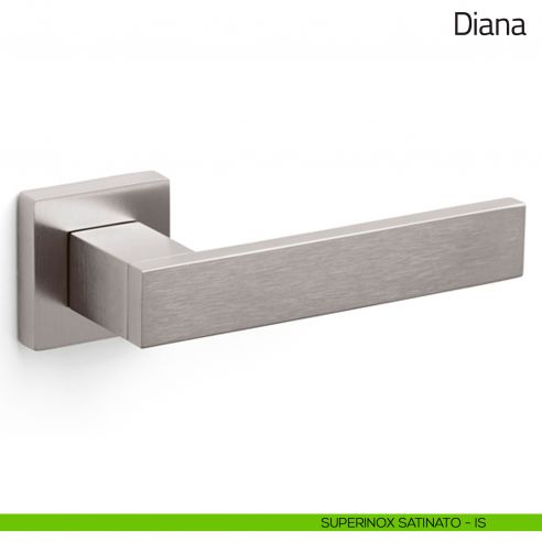 Maniglia per porta Diana Olivari superinox satinato