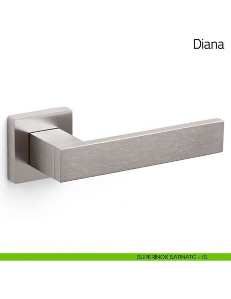 Maniglia per porta Diana Olivari superinox satinato