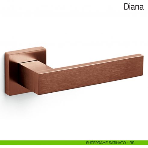 Maniglia per porta Diana Olivari superrame satinato