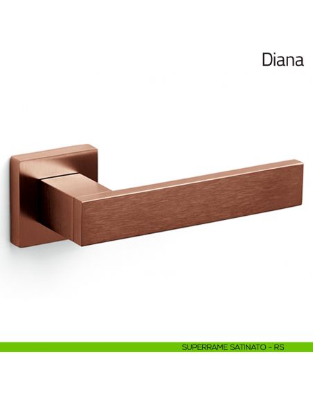 Maniglia per porta Diana Olivari superrame satinato