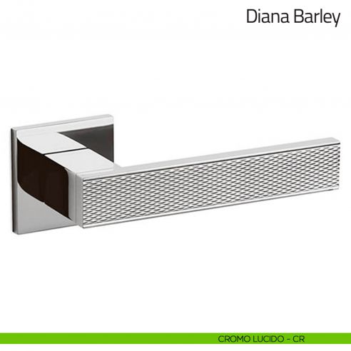 Maniglia per porta Diana Barley Olivari bassa cromo lucido