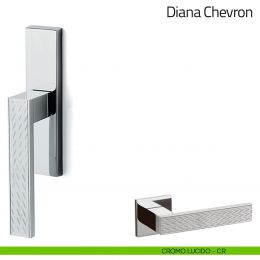 Maniglia per finestra cremonese Diana Chevron Olivari 2