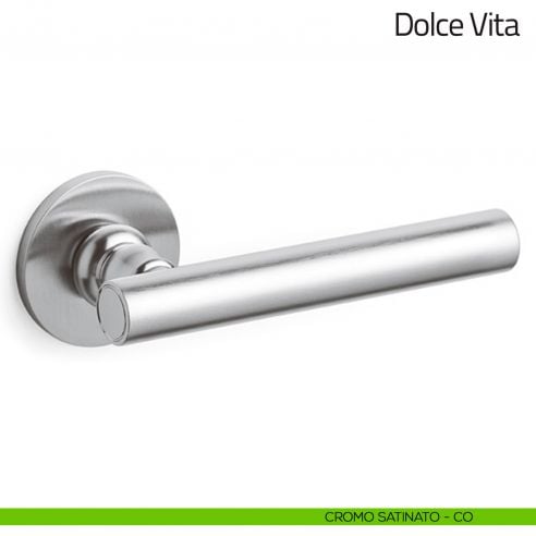 Maniglia per porta Dolce Vita Olivari cromo satinato