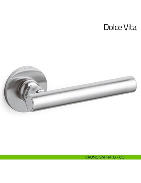 Maniglia per porta Dolce Vita Olivari cromo satinato