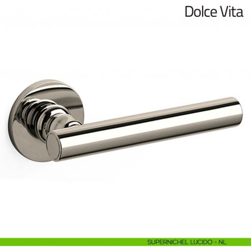 Maniglia per porta Dolce Vita Olivari supernichel lucido