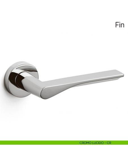 Maniglia per porta Fin Olivari cromo lucido