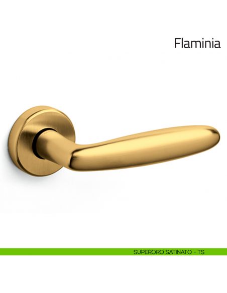 Maniglia per porta Flaminia Olivari superoro satinato