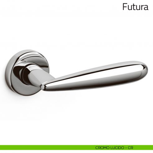 Maniglia per porta Futura Olivari cromo lucido