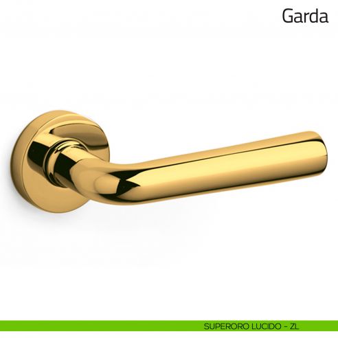 Maniglia per porta Garda Olivari superoro lucido