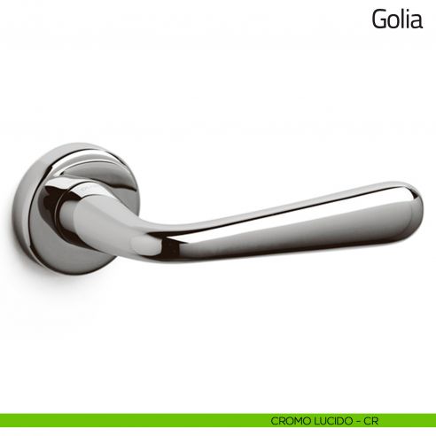 Maniglia per porta Golia Olivari cromo lucido