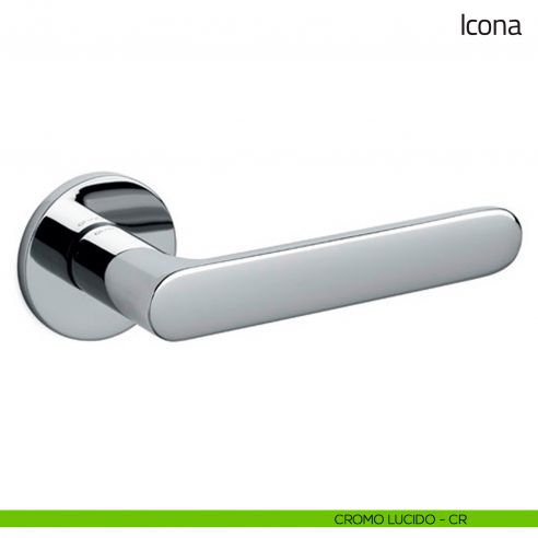 Maniglia per porta Icona Olivari cromo lucido