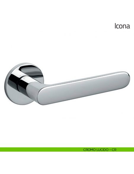 Maniglia per porta Icona Olivari cromo lucido