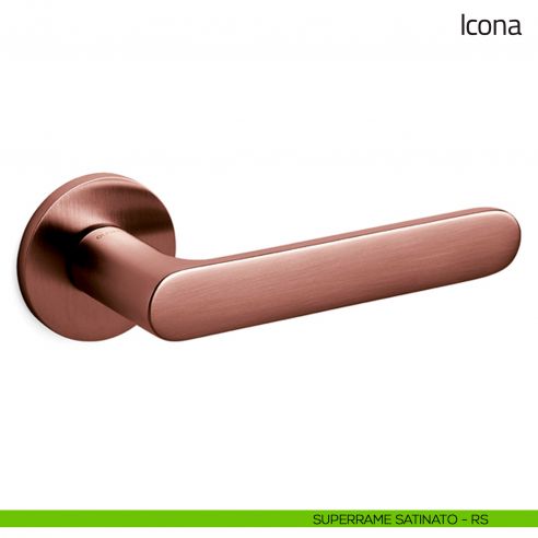 Maniglia per porta Icona Olivari superrame satinato