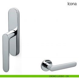 Maniglia per finestra cremonese Icona Olivari 2