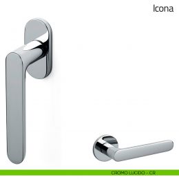 Maniglia per finestra martellina DK Icona Olivari 2