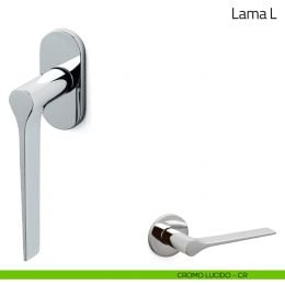 Maniglia per finestra martellina DK Lama L Olivari bassa 2