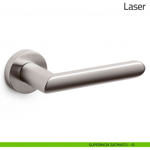 Maniglia per porta Laser Olivari superinox satinato
