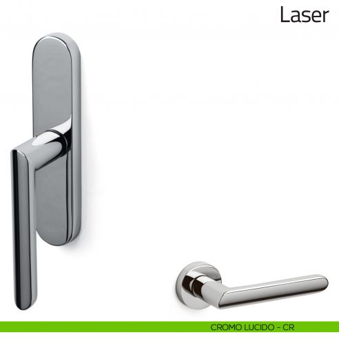 Maniglia per finestra cremonese Laser Olivari cromo lucido
